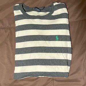 Ralph Lauren Grey striped shirt